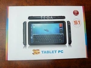 photo of TEGA Tablet packaging