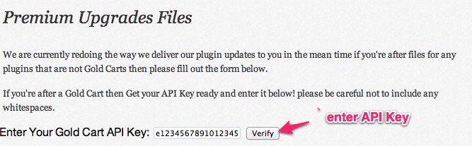Premium Upgrades Files - GetShopped.org Gold Cart API Key