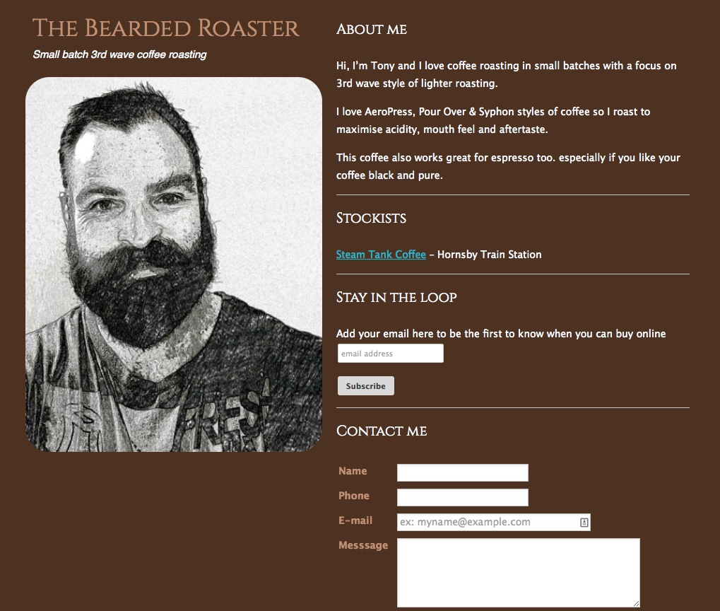 Bearded Roaster