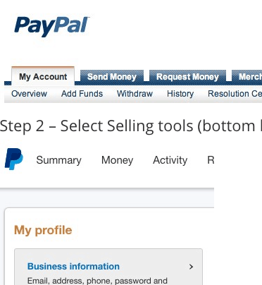 How setup Paypal to accept credit cards
